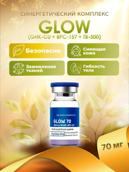 GLOW (GHK-Cu + BPC-157 + TB-500)